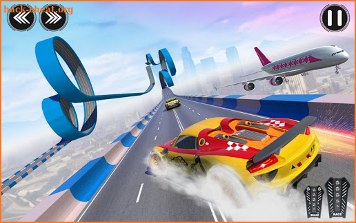 Cyber Car Stunts Mega Ramp screenshot