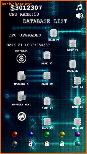 Cyber Hacker - Cyberpunk timing puzzle game screenshot