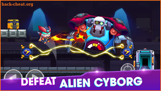 Cyber Hero: Robot Invaders screenshot