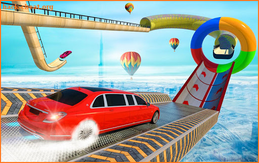 Cyber Police Limo Car Stunts screenshot