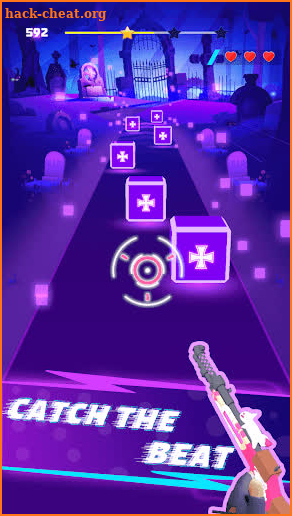 Cyber Shooter Edm Music Game screenshot