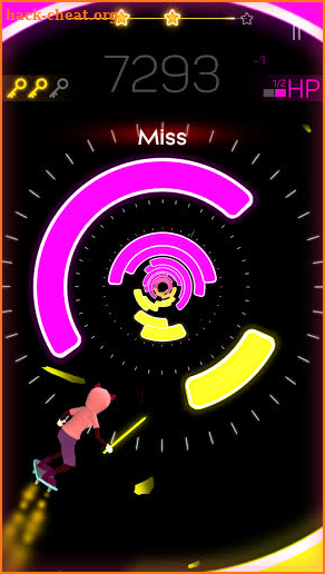 Cyber Surfer: >Free Game > the Rhythm Knight screenshot