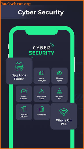 Cyber Tor Find Hidden Apps, Anti Spyware scanner screenshot