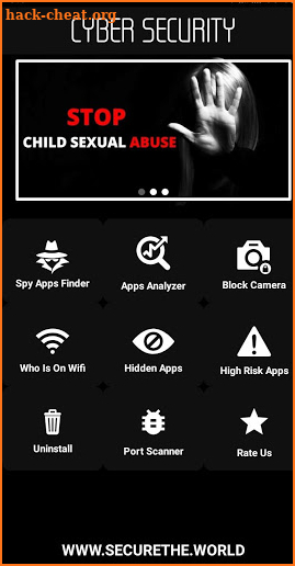 Cyber Tor Find Hidden Apps, Spy Apps & Malware screenshot