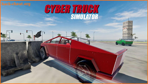 Cyber Truck Electric Car Drive Simulator 2020 screenshot