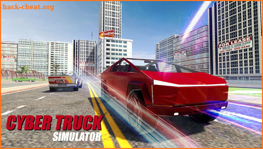 Cyber Truck Electric Car Drive Simulator 2020 screenshot