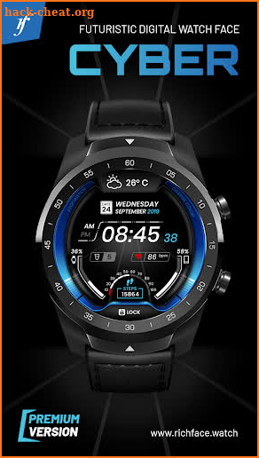 Cyber Watch Face screenshot