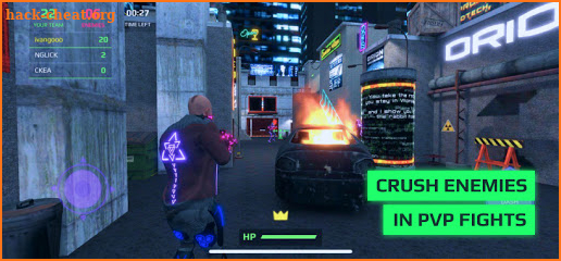 CyberHero: Cyberpunk PvP TPS screenshot