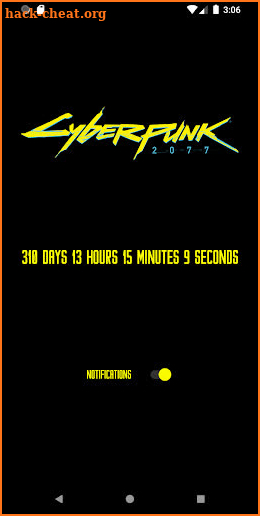 Cyberpunk Release Countdown screenshot