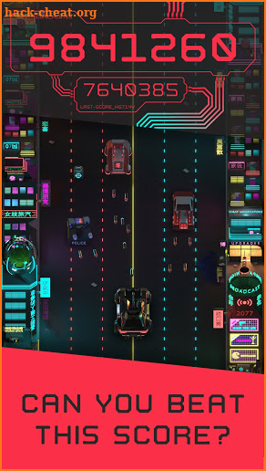 Cyberpunk Shooter: Space Shooter Offline Game screenshot