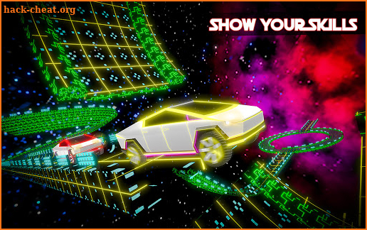 Cybertruck Sky Stunts: Celestial Tracks screenshot