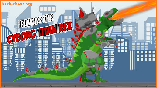 Cyborg Titan Rex: City Rampage screenshot