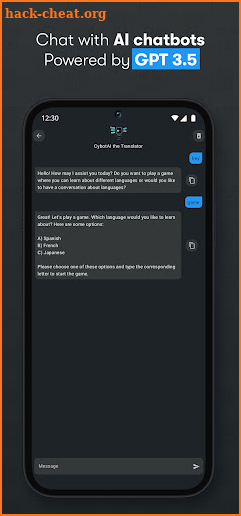 CybotAI: AI Chatbot, Assistant screenshot