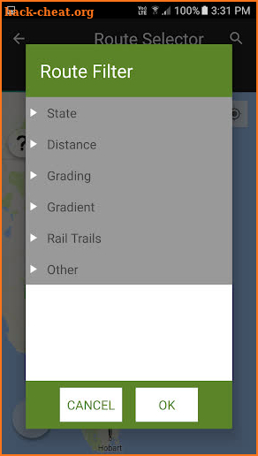 Cyclewayz screenshot