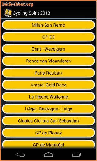 Cycling Spirit 2013 screenshot