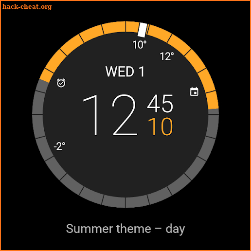 Cyklus Watch Face screenshot