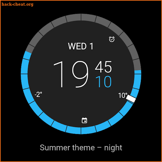 Cyklus Watch Face screenshot