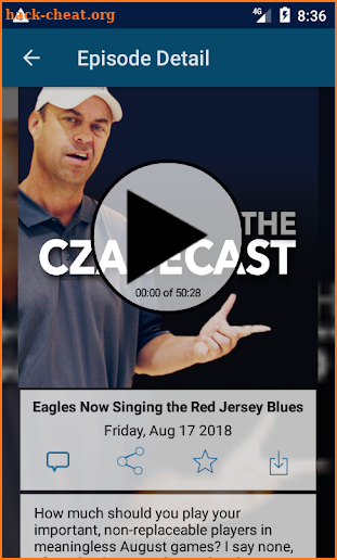 CzabeCast screenshot