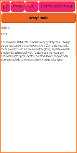 Czytaj skład screenshot