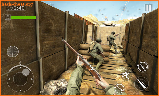 D-Day World War 2 Army Games: Ghost of WW2 Games screenshot