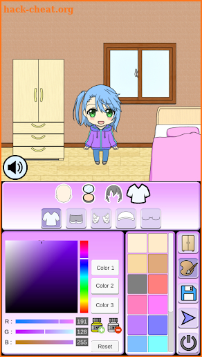 D-Style Character Maker - Chibi Dress up screenshot