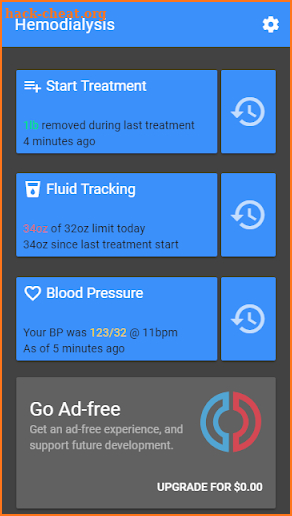 D-Track - Dialysis Tracker screenshot