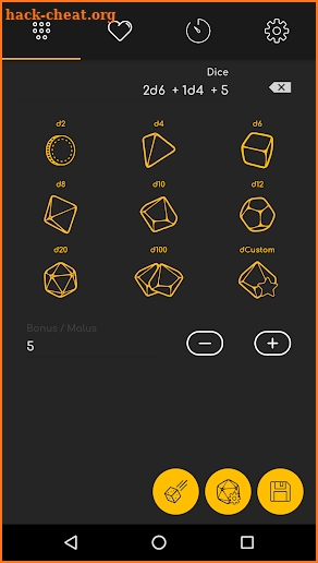 D20 - Dice Roller PRO screenshot