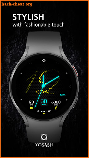 D340 Watch Face - YOSASH screenshot