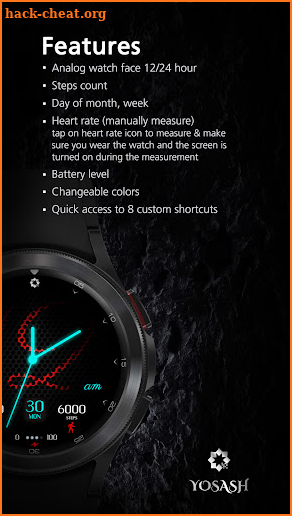 D340 Watch Face - YOSASH screenshot