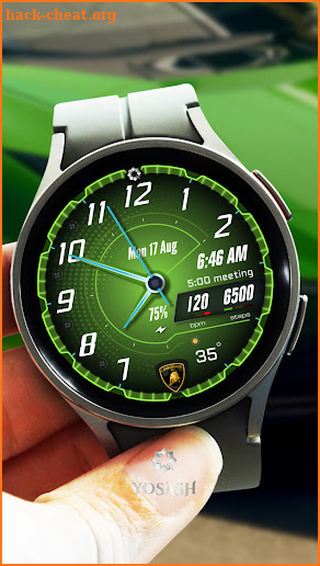 D360 Lamborghini Watch Face screenshot