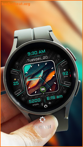 D365 Gallery Analog Watch Face screenshot