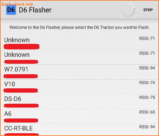 D6Flasher screenshot