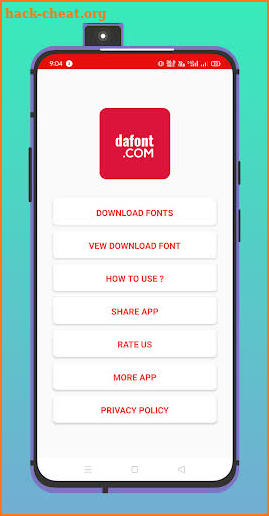 DA FONTS screenshot