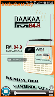 Daakaafm screenshot