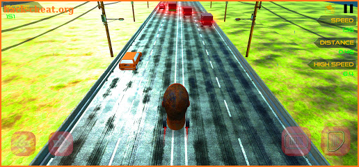 Dababy car racing screenshot