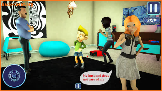 Dad simulator 3d Games: Baby care Modern Family screenshot