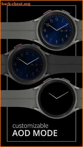 DADAM61B Analog Watch Face screenshot