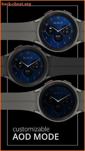 DADAM65B Analog Watch Face screenshot