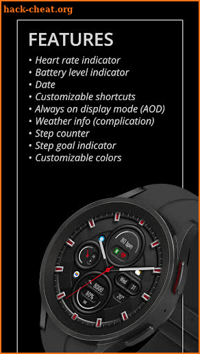 DADAM68 Analog Watch Face screenshot