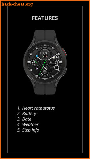 DADAM68 Analog Watch Face screenshot