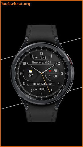 DADAM70 Analog Watch Face screenshot