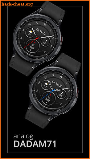 DADAM71 Analog Watch Face screenshot