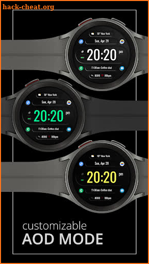 DADAM72 Digital Watch Face screenshot