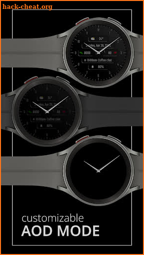 DADAM73 Analog Watch Face screenshot