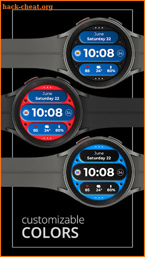 DADAM78 Digital Watch Face screenshot