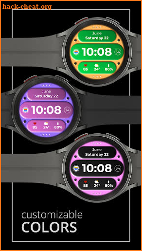 DADAM78 Digital Watch Face screenshot