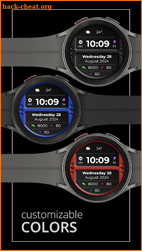 DADAM80 Digital Watch Face screenshot