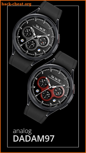 DADAM97 Analog Watch Face screenshot