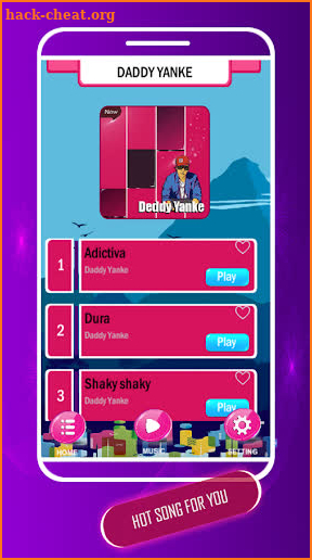 Daddy Yankee Piano Tiles screenshot