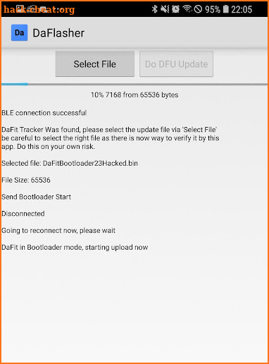 DaFlasher screenshot